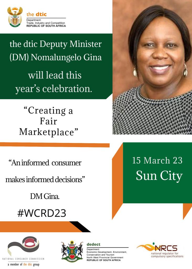 the dtic (@the_dtic) on Twitter photo <a href="/the_dti/">Technical Information Center</a> Deputy Minister Gina will address the World Consumer Rights Day celebrations at Sun City shortly #WCRD23 <a href="/TheNCC_RSA/">The National Consumer Commission (NCC)</a> <a href="/the_dti/">Technical Information Center</a> Deputy Minister Gina will address the World Consumer Rights Day celebrations at Sun City shortly #WCRD23 <a href="/TheNCC_RSA/">The National Consumer Commission (NCC)</a>