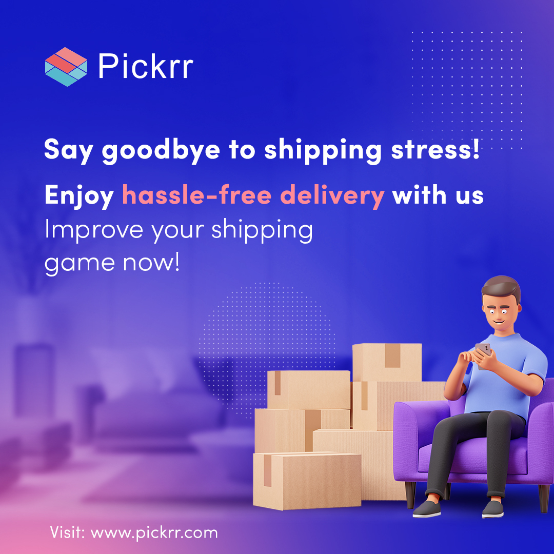 Say goodbye to shipping stress and hello to hassle-free delivery with us! 📦🚚💨 Improve your shipping game today and experience the convenience of #stressfreedeliveries.
To learn more, follow the link: lnkd.in/epU4VQnZ
#deliveryservice  #delivery #pickrr #pickrrtechnology