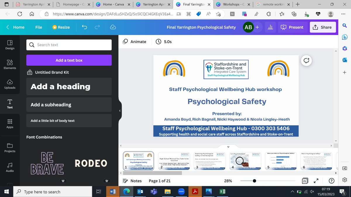 Amanda Boyd, Pronouns: She/ Her. Views my own. (@aeboyd) on Twitter photo 🌄😀Good morning Wellbeing Wednesday. 🌄😀
Off to <a href="/yarratrams/">Yarra Trams</a> this morning to record more workshops for the forthcoming <a href="/StaffsStokeICS/">Staffordshire and Stoke-on-Trent ICS</a> Virtual Wellbeing Week. 🗓️Save the date 27th to 31st March 2023. 🗓️It's going to be good!! 🌄😀Good morning Wellbeing Wednesday. 🌄😀
Off to <a href="/yarratrams/">Yarra Trams</a> this morning to record more workshops for the forthcoming <a href="/StaffsStokeICS/">Staffordshire and Stoke-on-Trent ICS</a> Virtual Wellbeing Week. 🗓️Save the date 27th to 31st March 2023. 🗓️It's going to be good!!