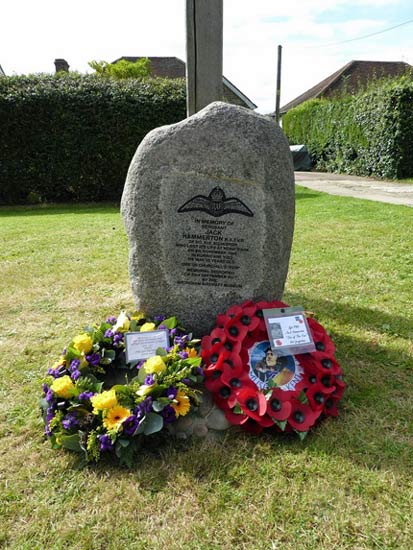 pettore's tweet photo. Born this day 15th. March 1915.
Sgt. Jack Hammerton.
One of THE FEW.
https://t.co/Qkj05va6qW
In pursuit of an enemy aircraft, he was killed when he crashed in bad visibility.
Age 25.
Shoreham Aircraft Museum unveiled a memorial stone at the crash site. https://t.co/MN7wXUq9P7