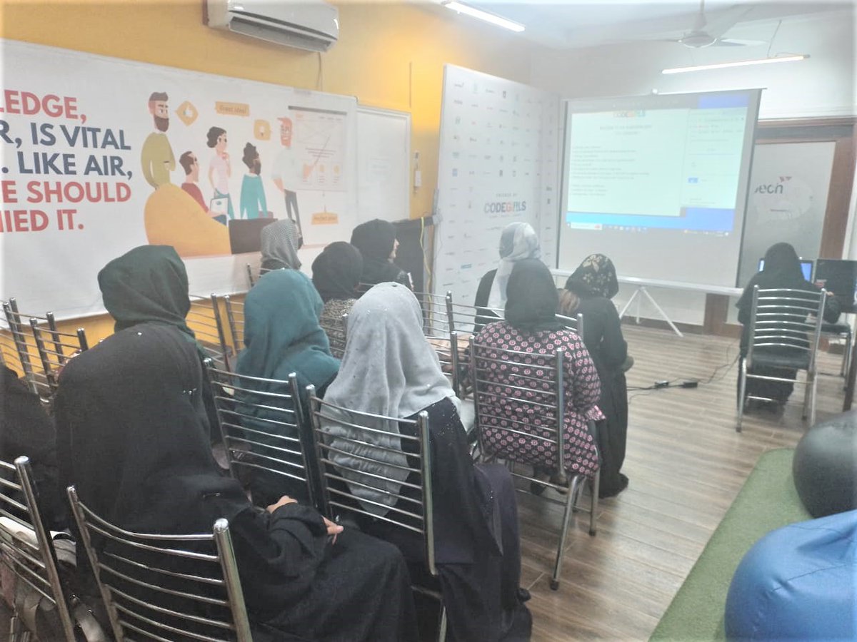 CodeGirlsKhi's tweet photo. Candidates from Urban Cohesion Hub, giving the admission test and interview for CodeGirls by ConsulNet Corporation Phase 1.
@shamimrajani @Hasnainwalji @FaizaYousuf
#WomenInTechPK https://t.co/MD03cTLQad