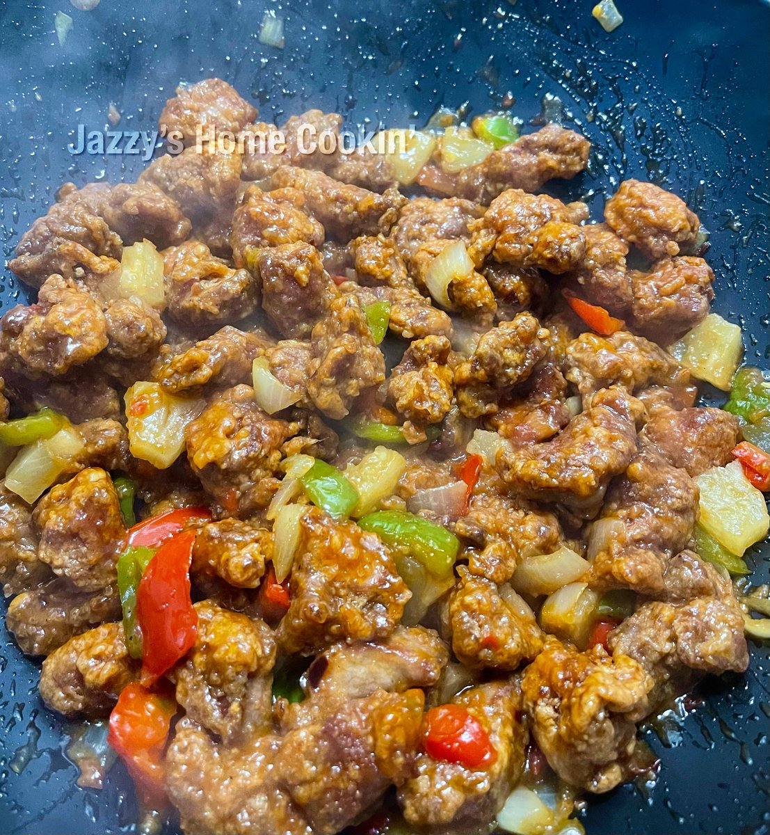 JazzyHomeCookin's tweet photo. Sweet and Sour Pork 🤤 #sweetsndsour #foodie #foodporn #homechef https://t.co/fI82nf5OmI