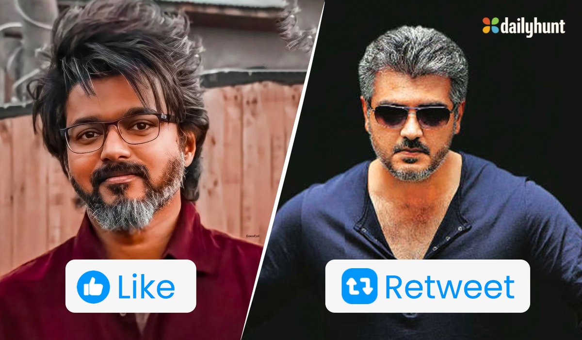 DH_Tamil's tweet photo. Salt &amp; Pepper லுக்கில் மாஸ் காட்டும் நடிகர் யார்?

#Vijay ❤️  or   #AjithKumar 🔁

#ThalapathyVijay𓃵 #Thalapathy #LeoFilm #leo #Varisu #ThalapathyVijay #Ajith #ajith62 #AK62 #thunivu #actor #tamilcinema #kollywood #entertainment #DHTamil #dailyhunt https://t.co/9JhX9tIUJY