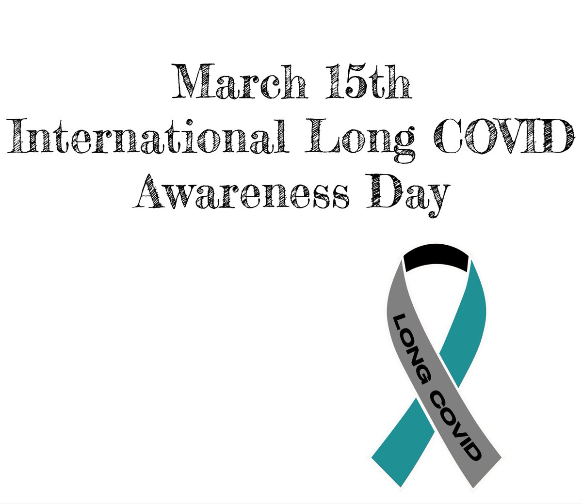 March 15 Long Covid Awareness Day.
#TreatLongCovid #ResearchLongCovid #NotRecovered
#LongCovidAwareness
