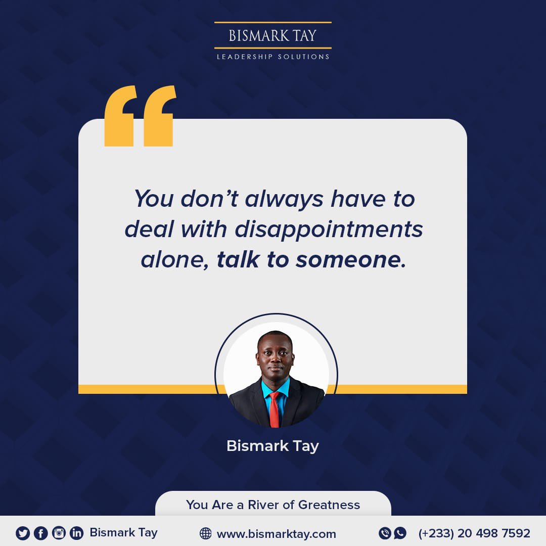 Don’t do it alone.
