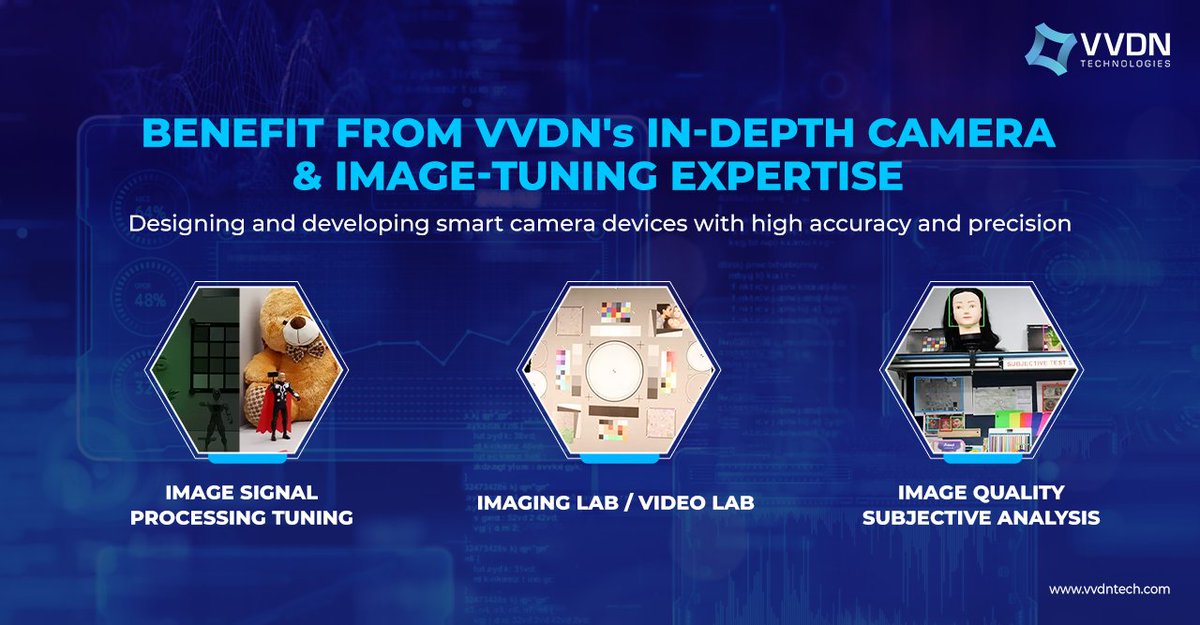 vvdn_tech's tweet photo. VVDN's unmatched expertise in the world of vision clubbed with state-of-art engineering &amp; manufacturing infrastructure helps global OEMs to deliver cutting-edge camera-based solutions.
 More at:https://t.co/eAxm9lOzb4
#camera #vision #engineering #innovation  #odm #camerasolution https://t.co/aznf68Voi2