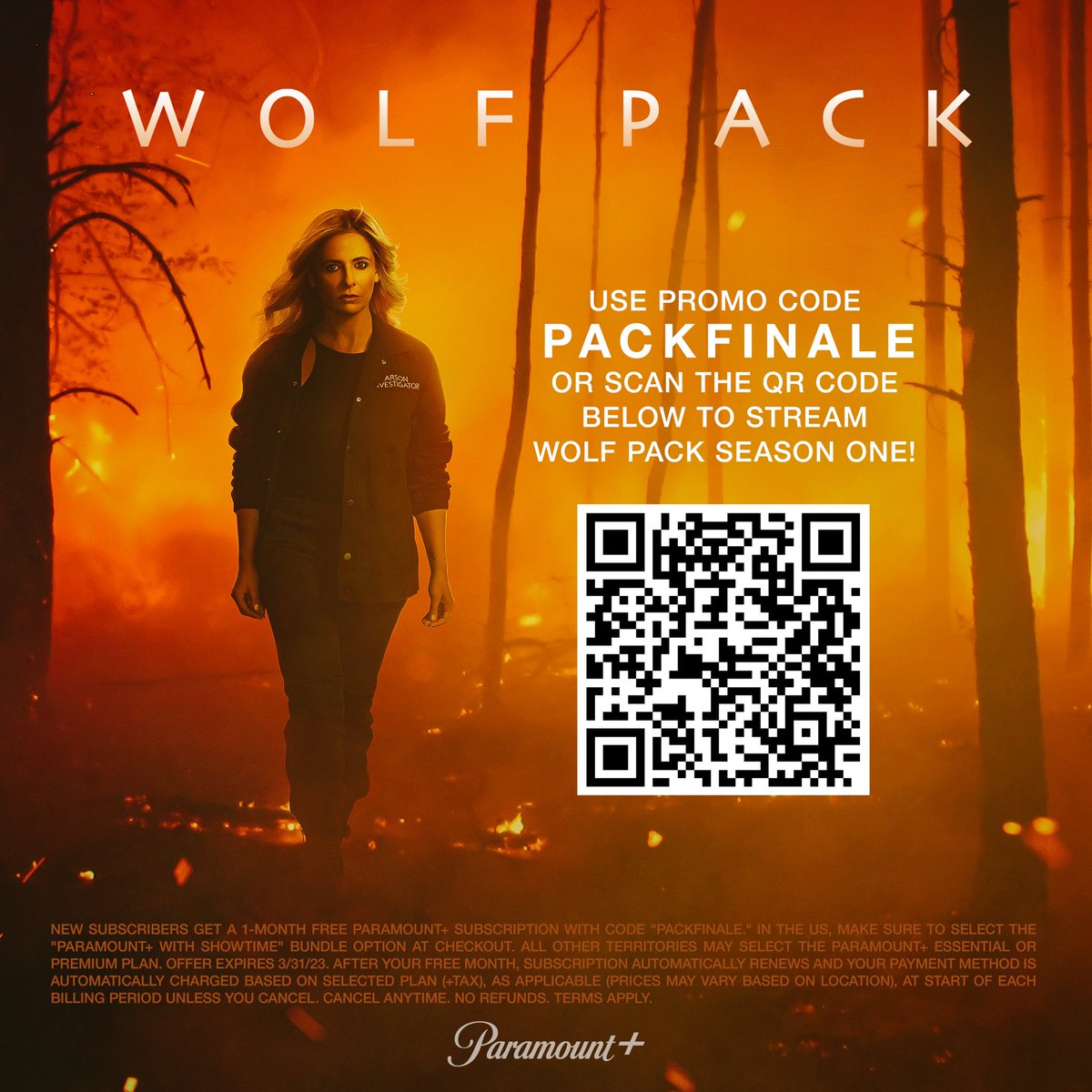 Prey for Survival. The finale of @WolfPackOnPPlus is almost here. I know I'll be watching, will you? Use code PackFinale to stream this THIS THURSDAY 3/16 on @paramountplus ! #ParamountPlusPartner #WolfPackSeries