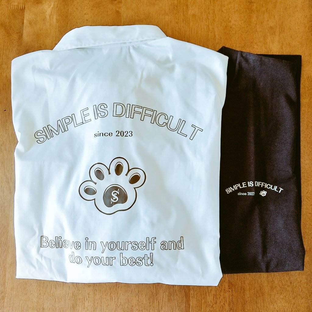 koi_04110525's tweet photo. #simpleisdifficult #sid
#NIK #RYUTA #林龍太
#SUZURIで買ったもの見て

こちらも今日届きました！他のデザインも可愛いけれど、私はこれがいちばん可愛いと思ったので、ワークシャツとＴシャツの２種類を買いました♡
送料無料キャンペーンと、それを教えてくれたフォロワーさんにありがとうです🥺✨ https://t.co/1GTogpErPs