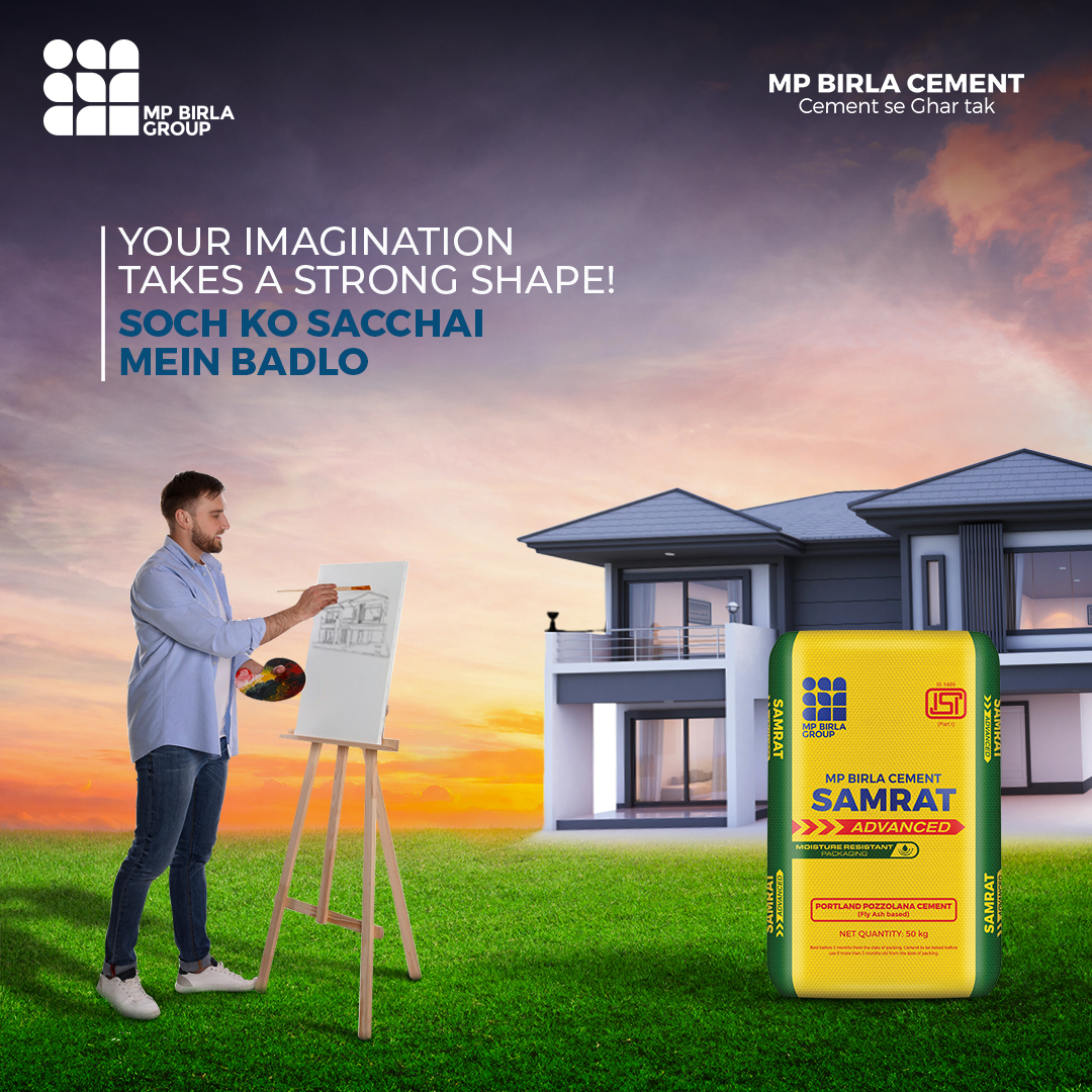 MPBirla_Cement's tweet photo. With MP Birla Cement Samrat Advanced's high early strength and superior finish, your imagination turns into a beautiful reality!
.
To know more visit: https://t.co/Rg3lHMHYue
.
.
.
#MPBirlaCement #SamratAdvanced #SuperiorStrength https://t.co/yaZOOZhXPp