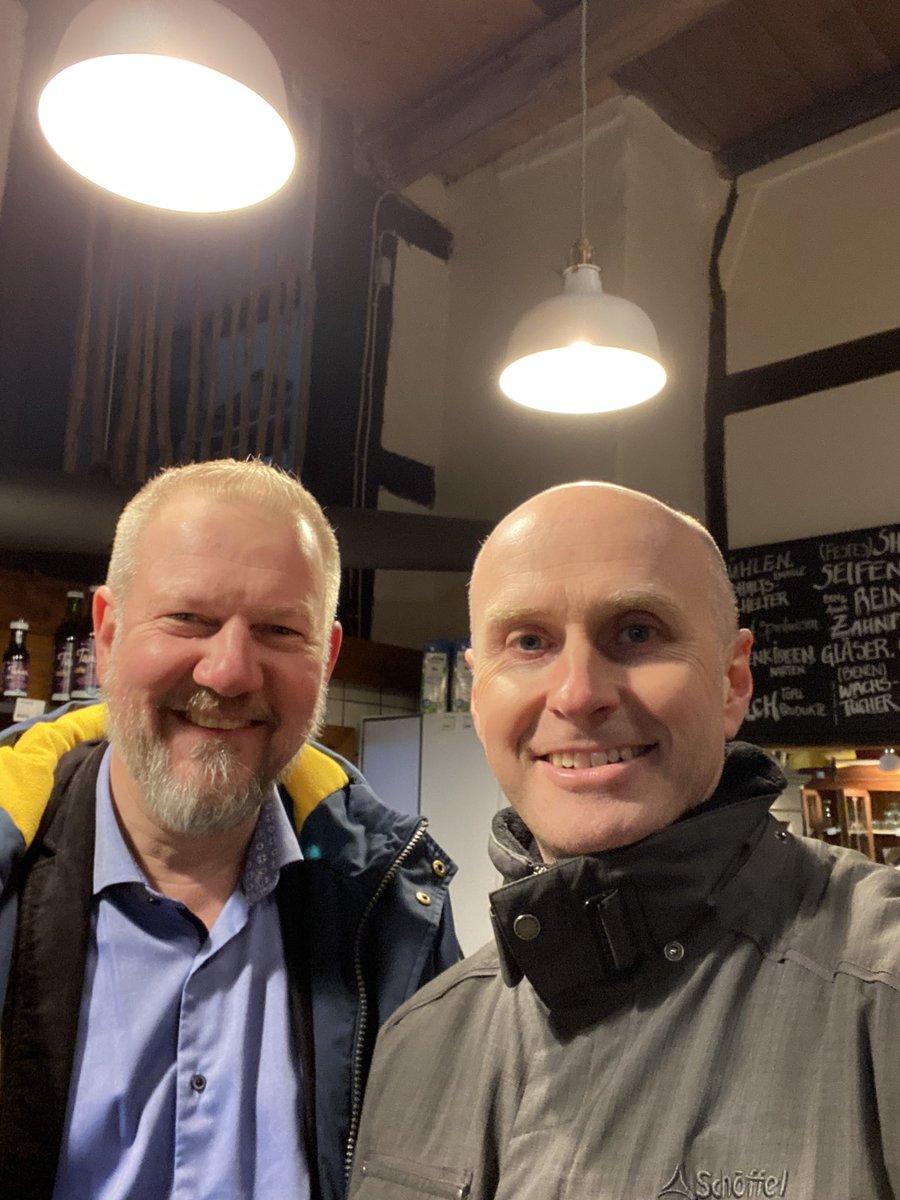 friedrichlongin's tweet image. Ausklang Getreidetagung bei Urgetreide im Hofladen Brinkmann