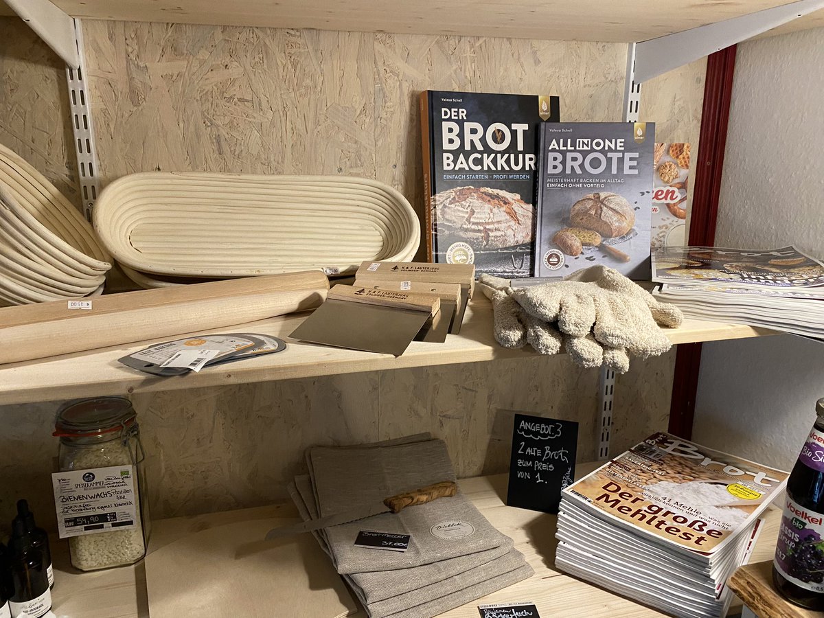 friedrichlongin's tweet image. Ausklang Getreidetagung bei Urgetreide im Hofladen Brinkmann