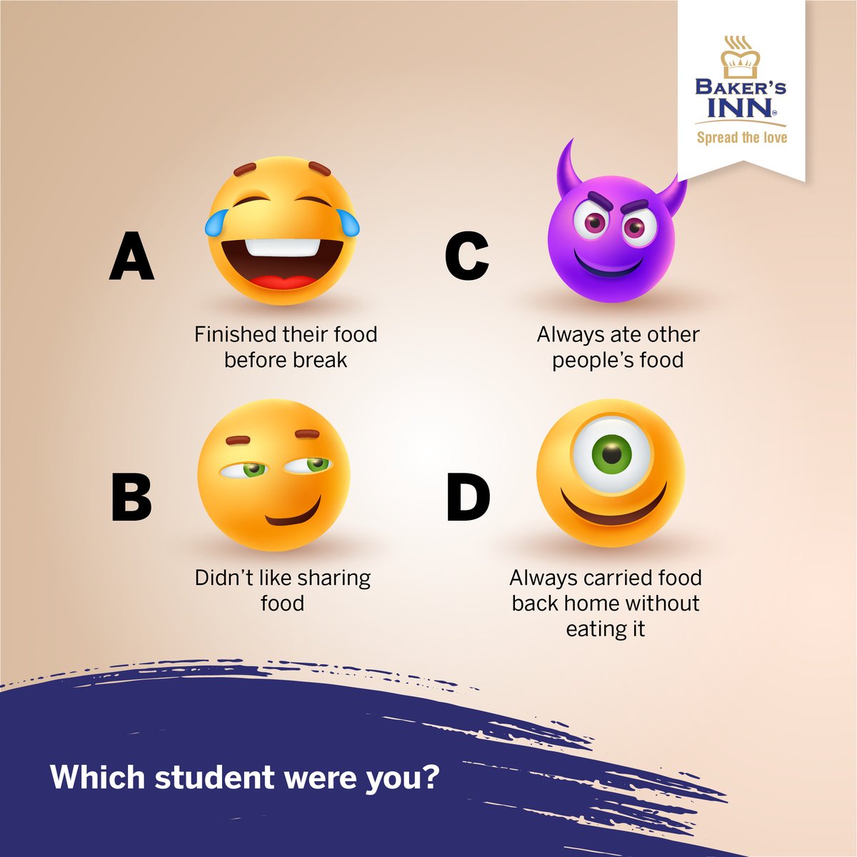 Were you A, B, C, or D? Let us know in the comments below.
#Food
#Lunchbox
#School