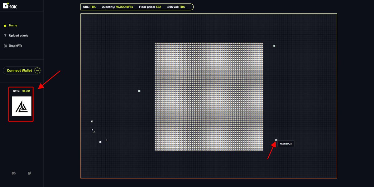 10kNFTverse's tweet photo. 🎁Owner of an OCULES NFT also owns two blank NFTs in the pixel map that they can customize by uploading their own images.

Drop ur #ETH address 

❤️&amp;RT 

5⃣ WLs to mint OCULES NFT for 5 winners
#NFTGiveaway #Giveaway #Airdrop #Web3 https://t.co/aAPExypjyI