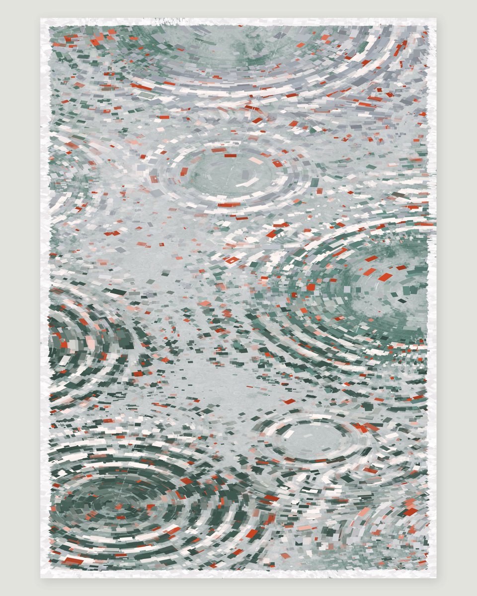 wein_liny's tweet photo. As a child, I used to really enjoy rainy days. I would often stand outside in the rain and watch the drops and ripples for hours. Seeing those ripples up close now brings back those memories, and it reminds me of how everything seemed so much bigger back then... https://t.co/DAeoTrgbqf