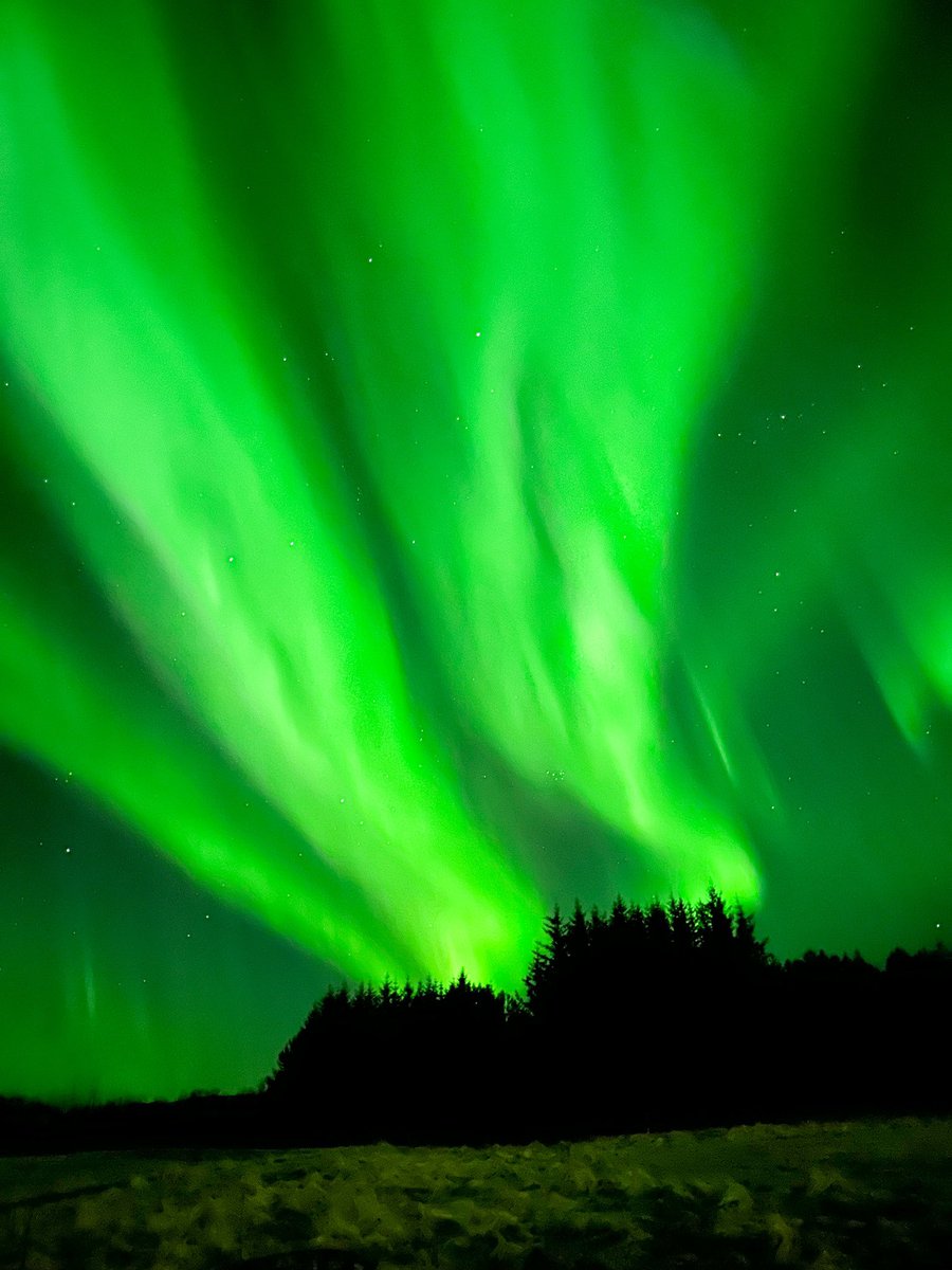 lizmead867's tweet photo. Oh what a night! #auroraborealis #northernlights 
What a beautiful world! https://t.co/5zxSRmKdYf