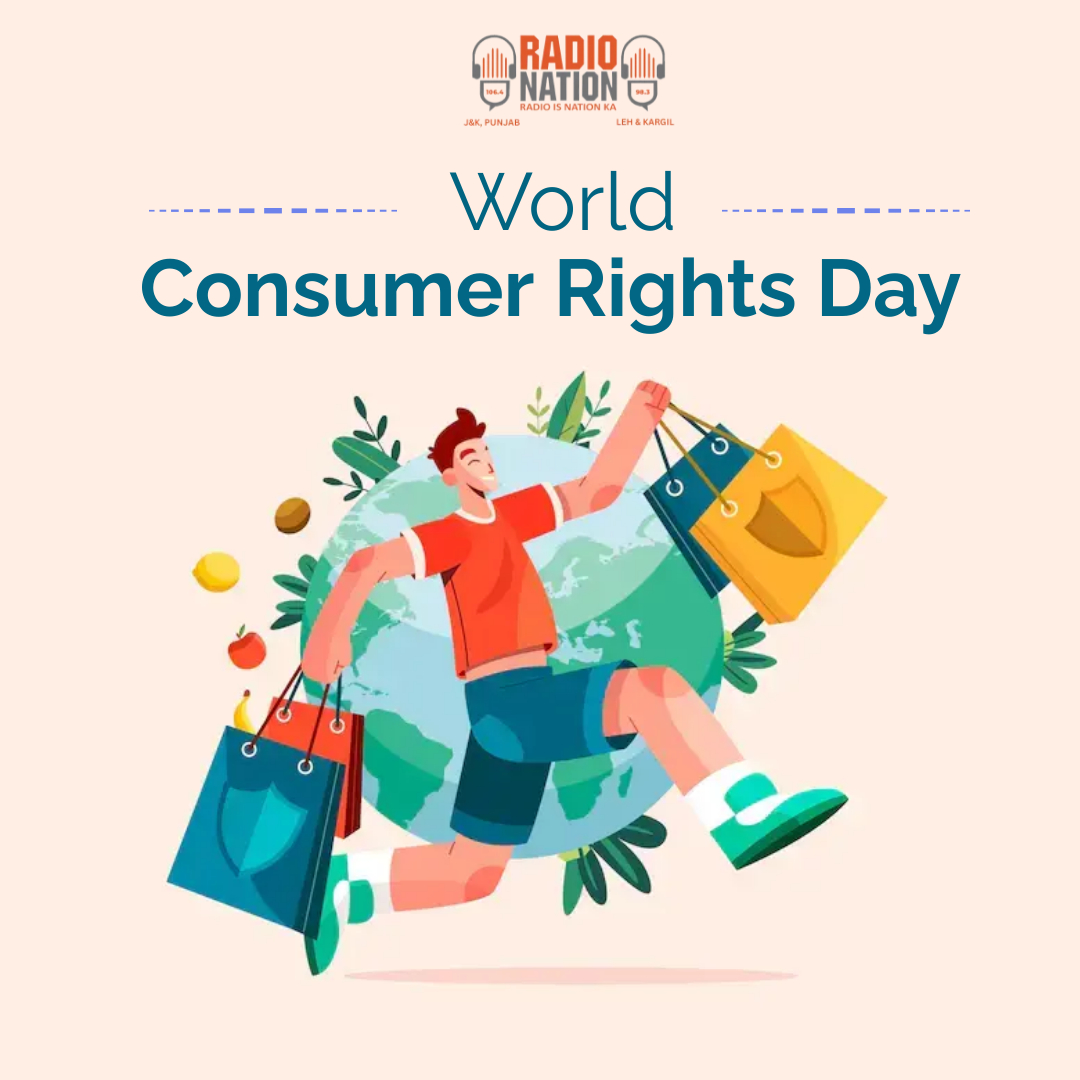 RadioNation_1's tweet photo. Wishing a very Happy World Consumer Rights Day to you. On the occasion of World Consumer Rights Day, we must always remember that consumers are the key to the success of any business. Happy World Consumer Rights Day. Warm greetings on World Consumer Rights Day!
.
.
.
.
#consumer https://t.co/m30aUR5ArN
