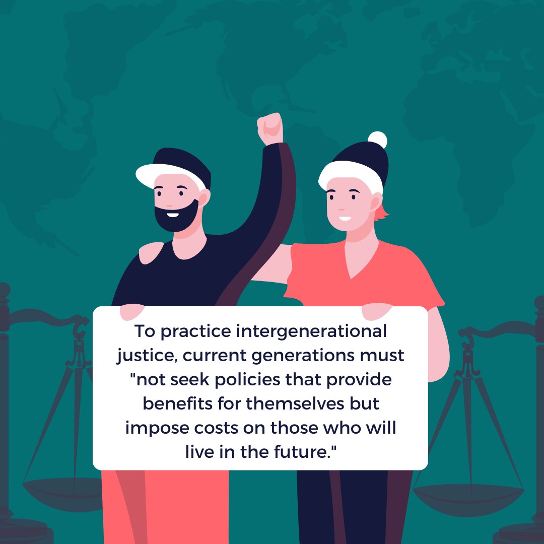 protect_indo's tweet photo. Keadilan antargenerasi terutama didefinisikan sebagai jenis keadilan distributif dimana generasi sekarang berutang pada generasi mendatang "untuk tidak mengejar kebijakan yg menguntungkan diri mereka tetapi berfokus &amp; memberi pada mereka yang hidup di masa depan." #protectproject https://t.co/pSjOO3W4Er