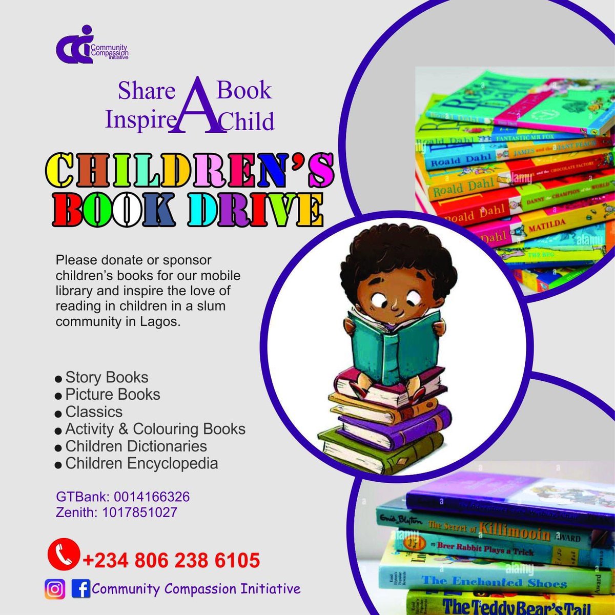 JoeymaJunior's tweet photo. As it is customary, CCI looks for innovative ways to render our support to some neglected Lagos communities.
#children #books #reading #donate
#childrensbooks #educate #inspire
#library #CommunityCompassion
#captivate #charity #nonprofit #project #help #future https://t.co/UO3w6i7q0B