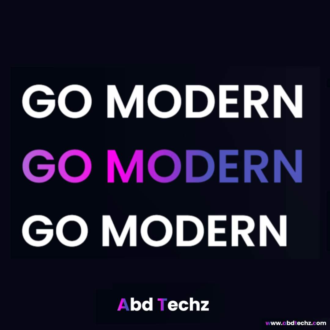AbdTechz's tweet image. Reason why we are keep going..!
~because We GO MODERN 
.
Reason why we are different..!
~bcuz We GO MODERN 
.
What we believe...!
~GO MODERN

#gomdern #abdtechz #passion #purpose #vision
