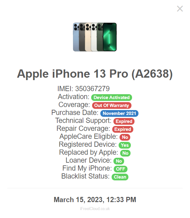 WcLUnlock's tweet photo. iCloud Clean Good succes ✅
Succes rate 95% working good ✅
10 Devices 9 Unlock  ✅
1-8 days, no time to advertise Twitter 💹

Welcome my best customer and resellers✊ https://t.co/xgpvFhtxrY