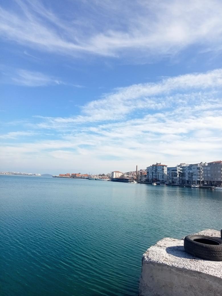 Ayvalık çok sakin bugün