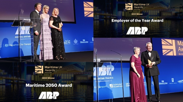 ABP wins 'Employer of the Year' and 'Maritime 2050' drycargomag.com/abp-wins-emplo… @drycargomag @abports21 @ABPHumber #EnergyTransition #GreenPortHull #MaritimeUK #Maritime2050