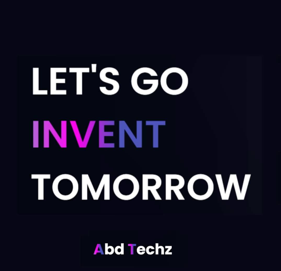 AbdTechz's tweet image. “Let’s go invent tomorrow instead of worrying about what happened yesterday.”
— Steve Jobs

BeModern,Be Innovative, Be Different 

#businesstips #entrepreneurship #gomdern #beinmovative #apple
#inspiration