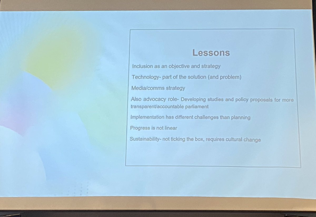 WFD_Indonesia's tweet photo. In closing of PMOF 2023, @kristensample @NDI @NDIgov provides on 🎯 overview wrapping up all the sessions these past couple of days. Some 🔑 points esp around closing the feedback loops, cultural change over quick wins, and the need to build alliances, networks, and coalitions. https://t.co/PUOEOswDOg