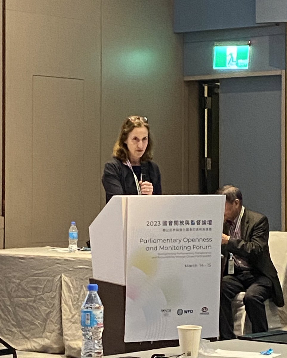 WFD_Indonesia's tweet photo. In closing of PMOF 2023, @kristensample @NDI @NDIgov provides on 🎯 overview wrapping up all the sessions these past couple of days. Some 🔑 points esp around closing the feedback loops, cultural change over quick wins, and the need to build alliances, networks, and coalitions. https://t.co/PUOEOswDOg