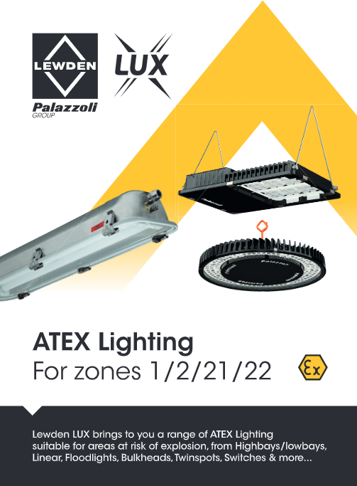 Lewden LUX brings to you a range of ATEX Lighting suitable for areas at risk of explosion, from Highbays/lowbays, Linear, Floodlights, Bulkheads, Twinspots, Switches &amp; more…
 
#Lighting #ATEX #Linear #LoveLewden