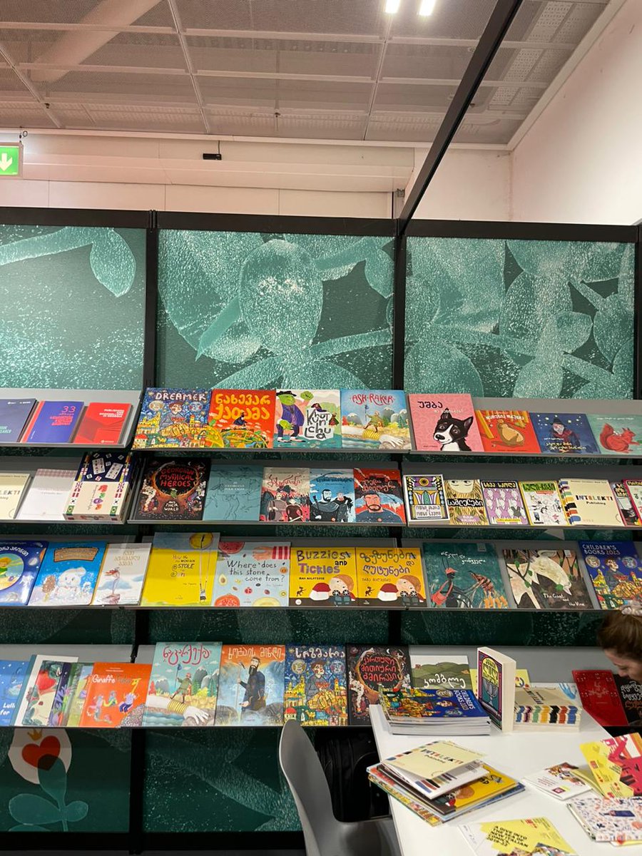 GPBAOFFICIAL's tweet photo. Georgian National Stand at Bologna Children's Book Fair 2023 https://t.co/zEedN1NcOv