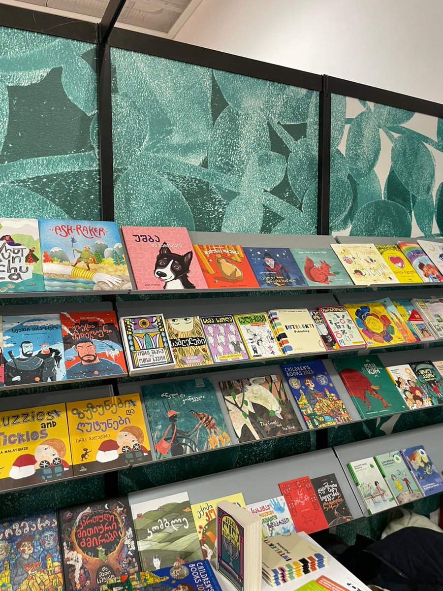 GPBAOFFICIAL's tweet photo. Georgian National Stand at Bologna Children's Book Fair 2023 https://t.co/zEedN1NcOv
