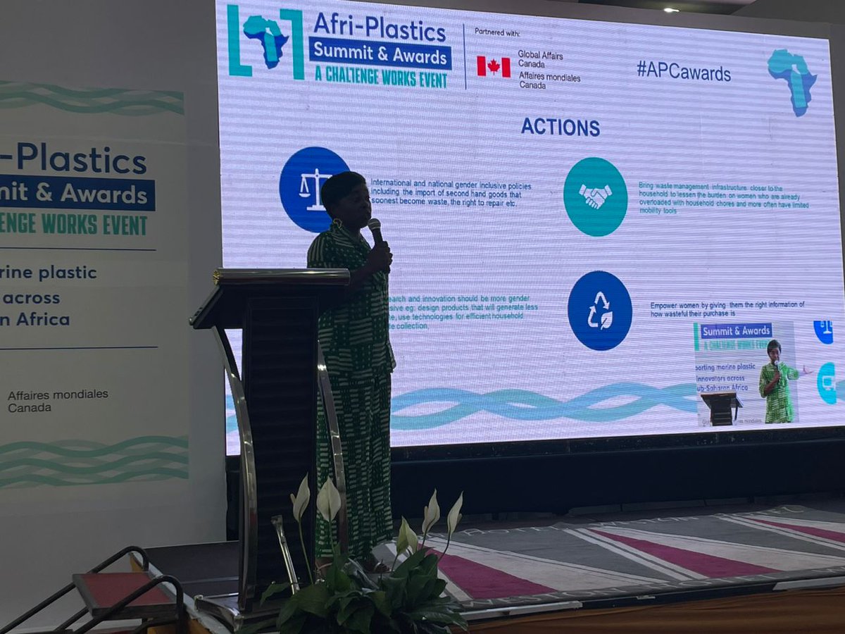 <a href="/AfriCANcircular/">African Circular Economy Network (ACEN)</a>  is delighted to have our members presenting at the Afri-Plastics Summit &amp; Awards , a Challenge Works event showcasing innovative solutions for marine plastic pollution in Sub-Saharan Africa.

See agenda and watch live here:
lnkd.in/d8UsW-Nf