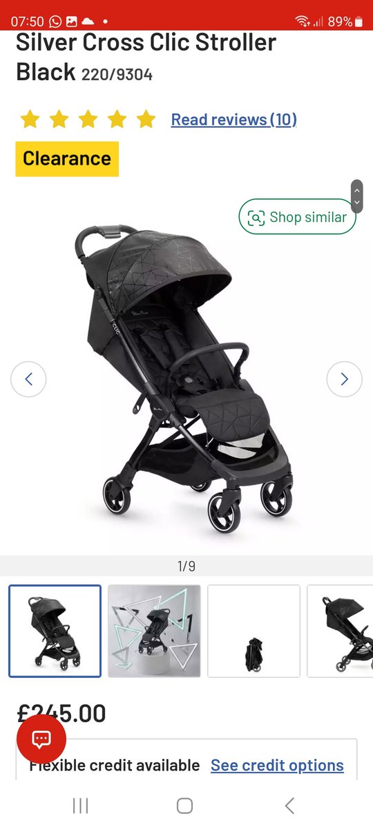 elgobby's tweet photo. @Argos_Online hi is this pram on clearance? As the price doesn't seem to be reduced? https://t.co/cgFQUB2fCs