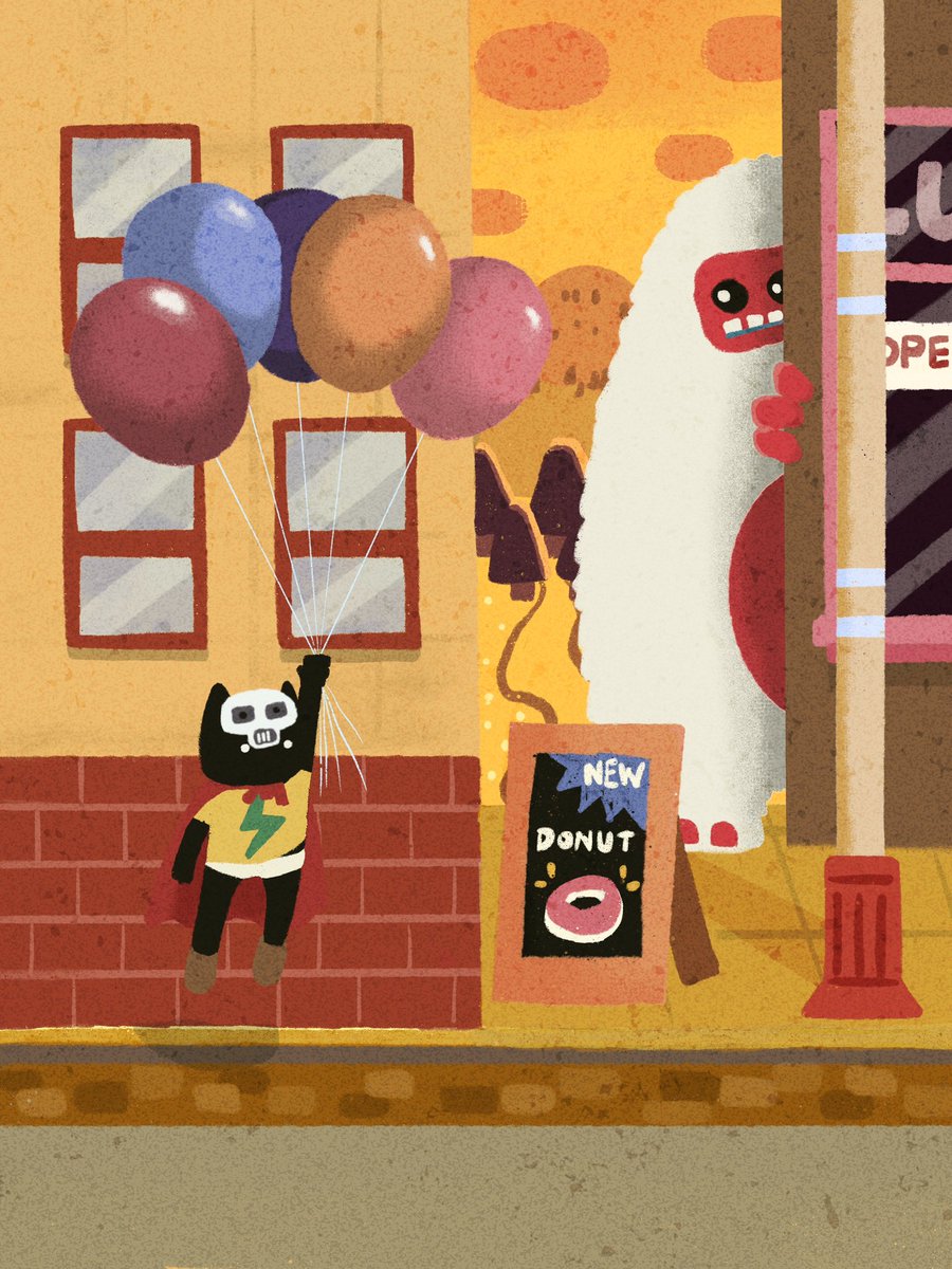 Who doesn’t love donuts? 🍩 
Luca’s family just open brand new donut shop in town and Luca is helping them on promoting 🎈🥳

‘Luca donut shop’ just listed on <a href="/formfunction/">Formfunction</a> 

Reserved price : 1 sol
Tick size : 0.5
24 hours

#NFTs #art #sol #cat