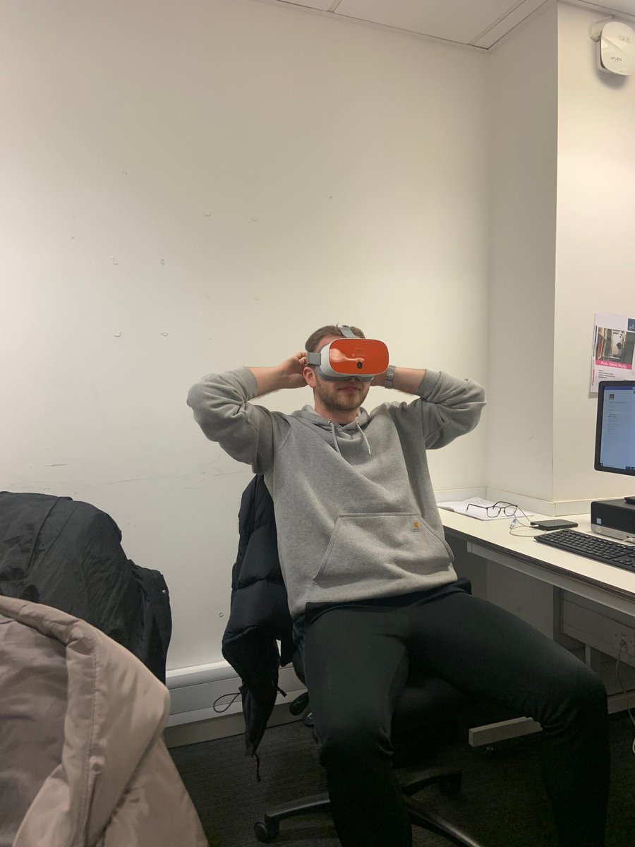 Huge thank you to <a href="/IanStuart66/">Ian Stuart</a> for joining us <a href="/StrathEDU/">Strathclyde Institute of Education</a> yesterday with <a href="/ClassVR/">ClassVR from Avantis</a> - the staff and students who attended the sessions loved it! Lots of exciting possibilities <a href="/stnikou/">Stavros Nikou</a>