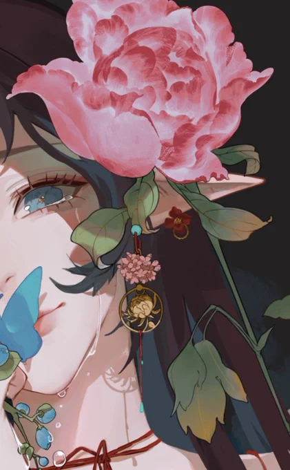 really liked these flowers, will probably draw more like them  