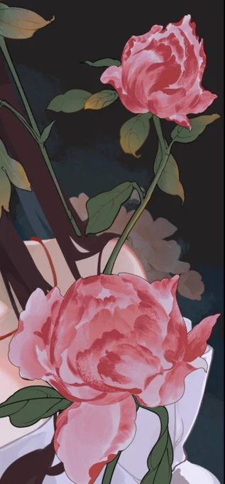 really liked these flowers, will probably draw more like them  