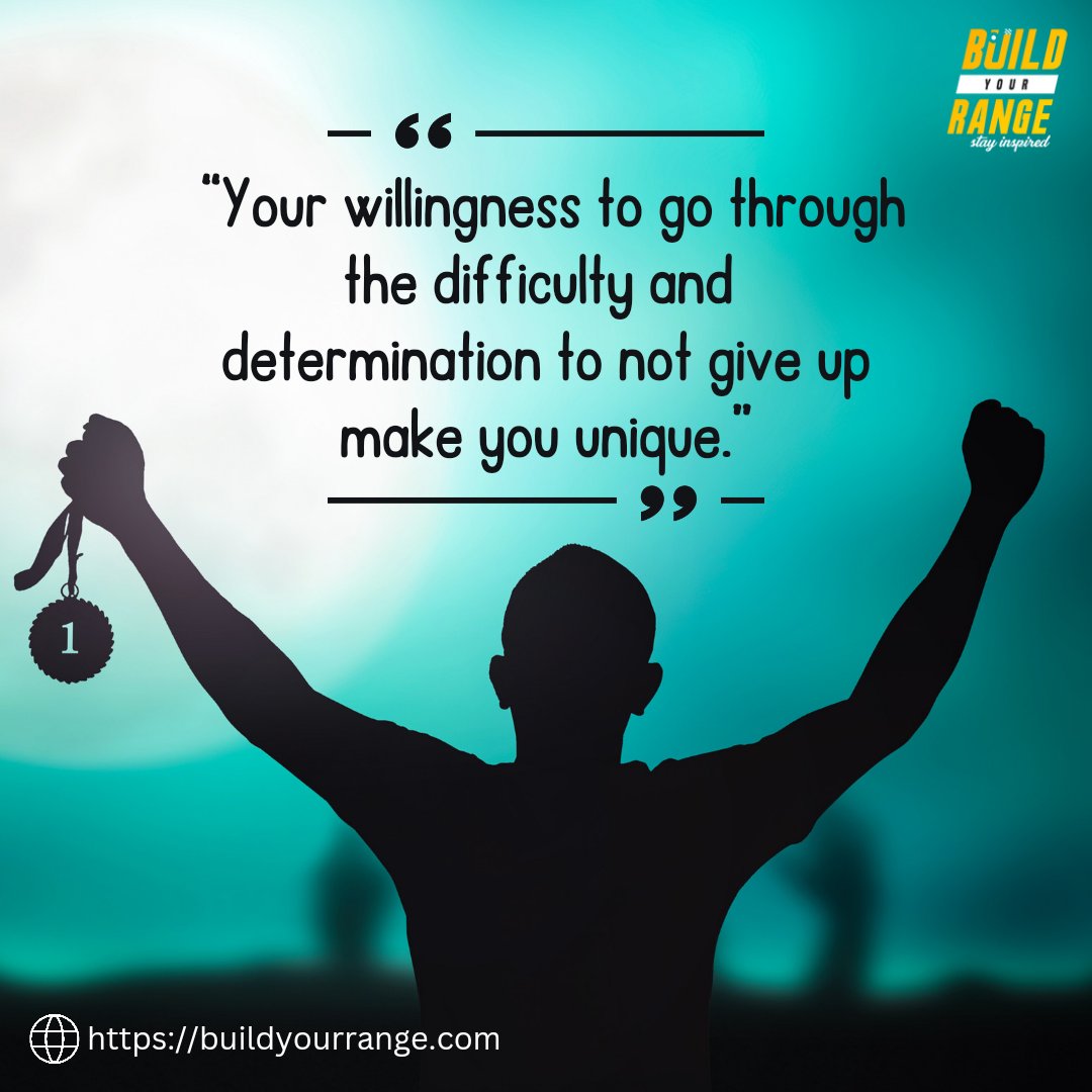 Sambit_Marshal's tweet photo. “Your willingness to go through the difficulty and determination to not give up make you unique.”

#motivation #inspiration #stayinspired #buildyourrange #anybodycanrun #wellness #success #author #buildyourhappiness #happiness #authorlife #running #passion  #committment https://t.co/DJ7tlVez7F