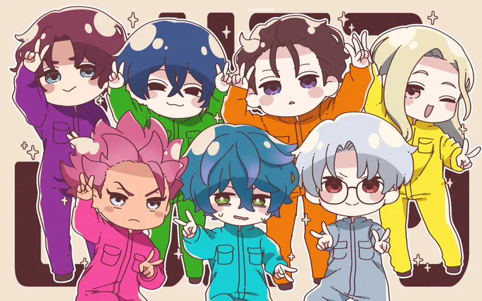 カリピクのピースがかわいかった#カリスマファンアート 