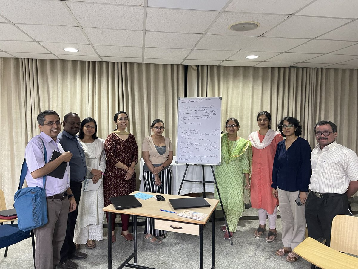 Brilliant Quality improvement meeting at St John’s ,inspirational sessions-Mr Jake , Dr Kannan, Dr Pramesh , Dr Nandini, Dr Shirley Dr Karl Lorenz QICON2023, RESEARCH, audacious goals,opportunities to publish @CancerGridIndia @credoworkshop @drragraj08 @ICMRDELHI @ConquerCancerFd