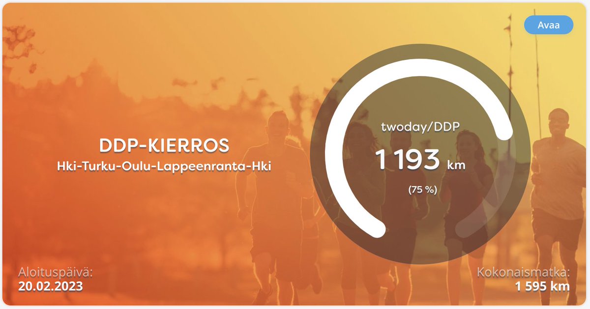 satukyro's tweet image. Jälleen työpaikan yhteinen liikuntahaaste käynnissä! 💪Erinomainen tapa yhdistää yksikön työntekijöitä myös uudessa firmassa.👍 Kummasti tämä tsemppaa myös liikkumaan enemmän 😅 #työhyvinvointi #twoday @HeiaHeia
