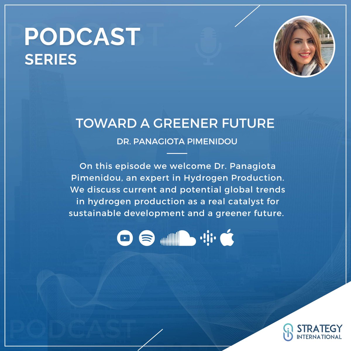 SI#21 - Toward A Greener Future

#GreenHydrogen #HydrogenProduction #SustainableDevelopment #RenewableEnergy

➡️ bit.ly/3LiEdC1

🎙️ Podcast by Strategy International

#strategyinternational #thinktank #policy #podcast