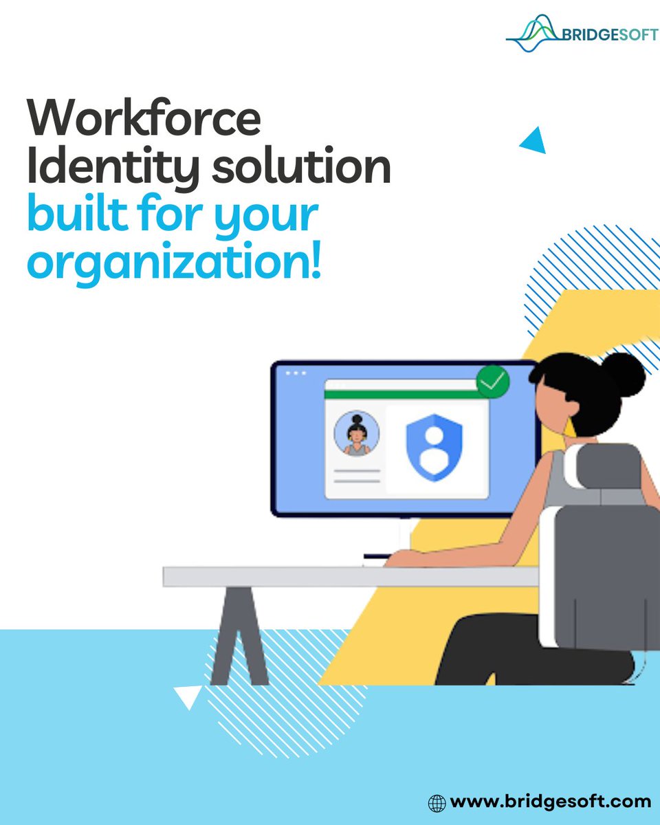 bridgesoft_com's tweet photo. Tired of worrying about access for your workforce? Let #Bridgesoft do the work so you can focus on bigger and better things! 

Get in touch with our #IAM experts to explore more: https://t.co/b3H3SppVBk 

#workforceidentity #identitymanagement #accessmanagement #AccessControl https://t.co/Zq5cefRreV