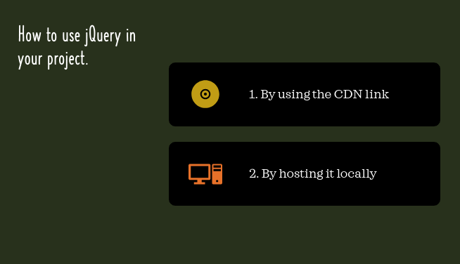 dnjosh10's tweet photo. what is jQuery?
@dnjosh10
#webdev
#codewithjosh
#100DaysOfCode
#javascriptdeveloper
#Javascript
#jQuery
Place the Google CDN link for jQuery inside the head section of your index.html file.
<script src="https://t.co/ESJCJ1w1Ci"></script> https://t.co/D97kwRl2Ul