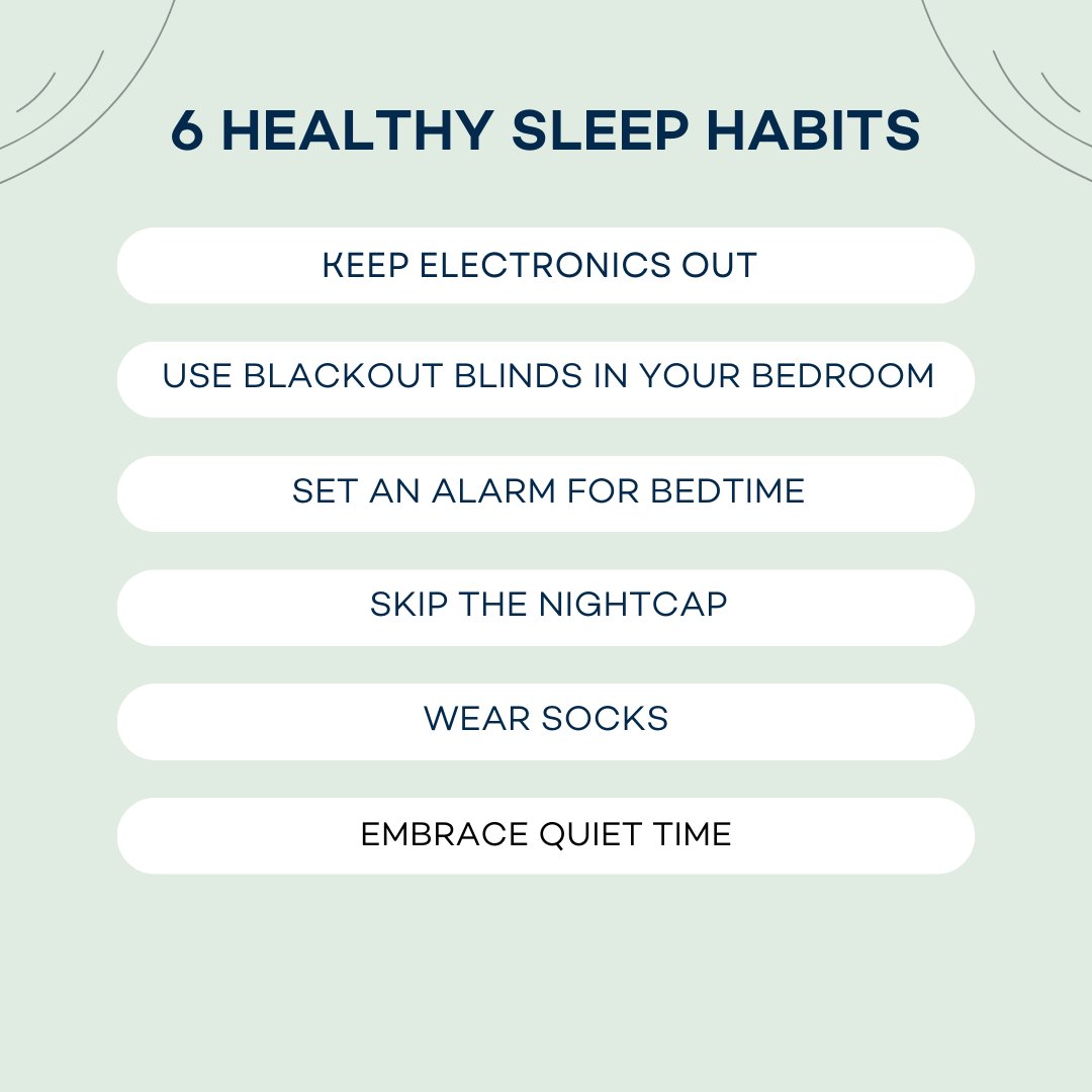 Sleep Awareness Week - follow our tips for the best chance of a restful nights' sleep.