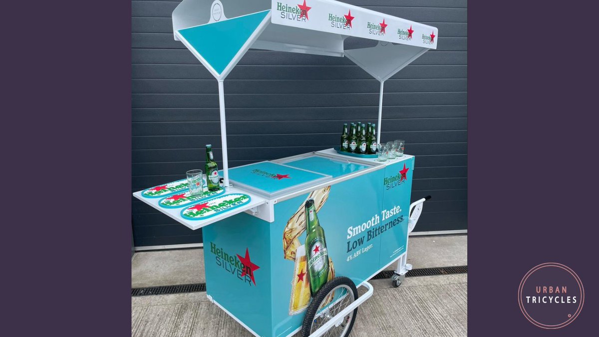 Urbantricycles1's tweet photo. Cheers π» to unique ways of reaching more customers!
π https://t.co/FJzgLumMkt
#coolercart #coolercarts #beer #beerlover #mobilevending #promotion #marketing #madeinbritain #mobilebar #cargobikes #bespoketrikes #PR #events #forhire #humpday https://t.co/T89MzfvzL7