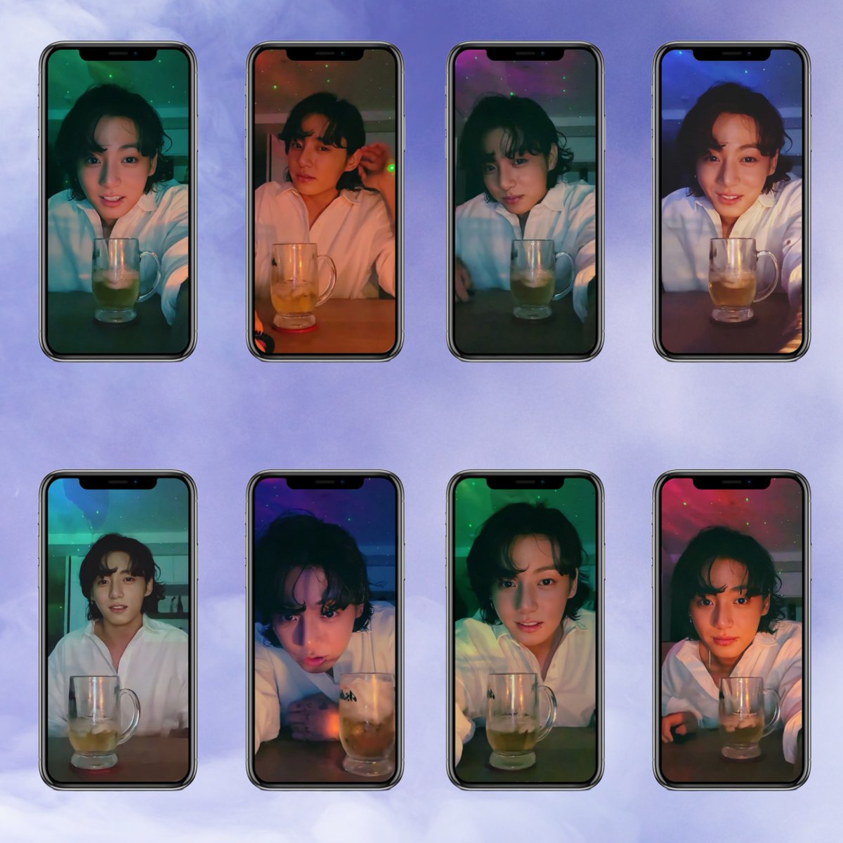 BTS グク 230314 jungkook weverse live ✨🔮♡ wallpaper / lockscreen #BTS