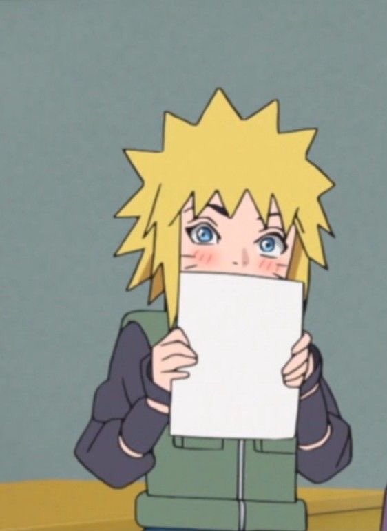 เธอรู้สึกตื่นเต้นกับงานแสดงละครเวทีในโรงเรียนเป็นอย่างมาก 

แถมได้รับบทเป็นคุณปู่มินาโตะด้วยสิ 

“ ตื่นเต้นจังเลย ... ” 

มือเล็กทั้งสองมือจับกระดาษไว้แน่น ใบหน้าเริ่มค่อยๆแดงขึ้นมาเพราะเขิน

“ ใกล้เริ่มแสดงแล้วสินะ ! ”