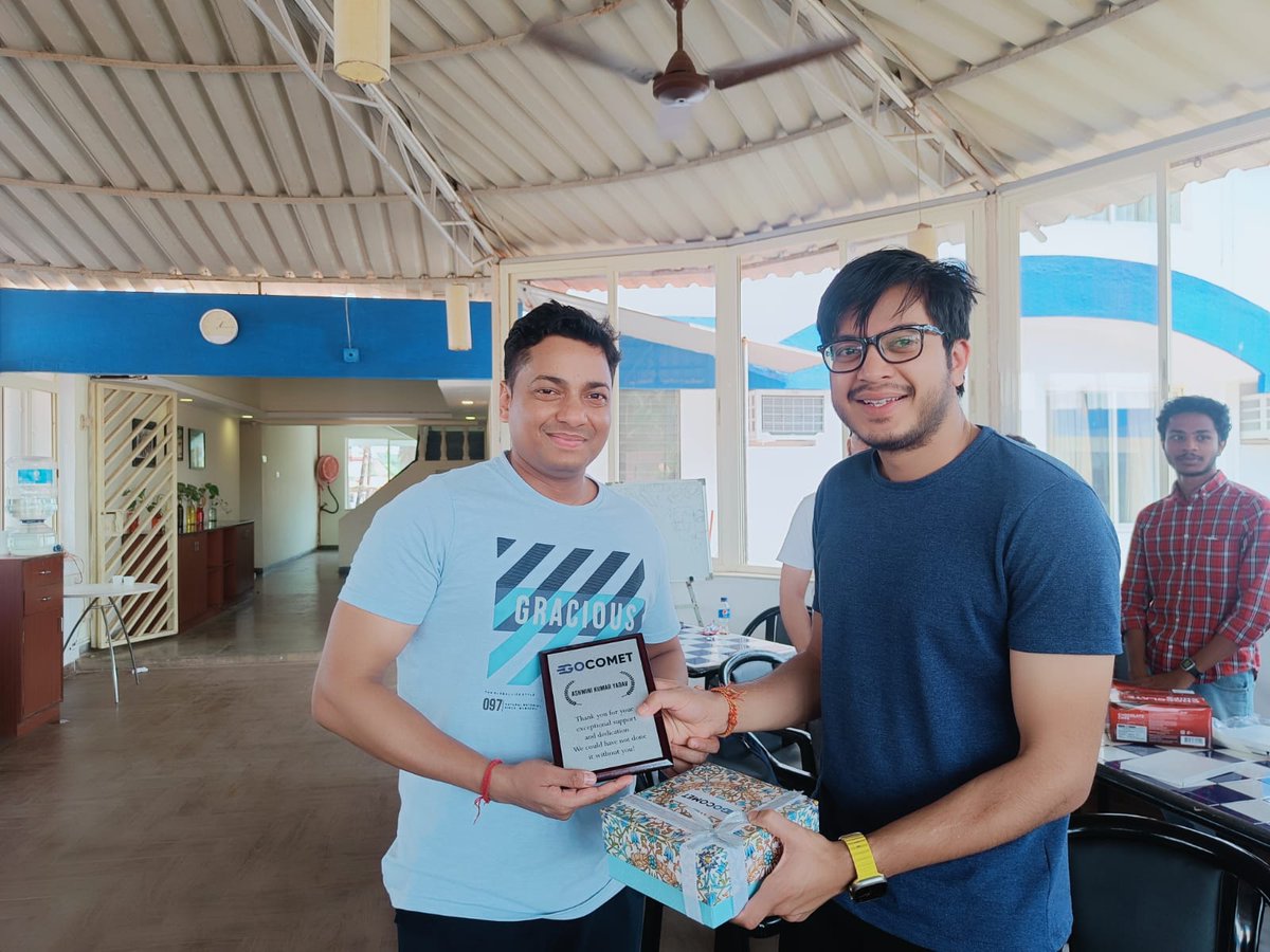 gocometcom's tweet image. From beach explorations to team-building activities, our #GoaTrip was the perfect blend of work and play! Productive work sessions helped align our goals and strengthen #teambonds. 
#GoComet #SupplyChain #EmployeeExperience